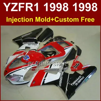 7T6K Low price red white fairings kit for YAMAHA YZF R1 YZF1000 98 99 R1 custom fairing set YZF R1 1998 1999 body parts 7RG
7T6K Low price red white fairings kit for YAMAHA YZF R1 YZF1000 98 99 R1 custom fairing set YZF R1 1998 1999 body parts 7RG