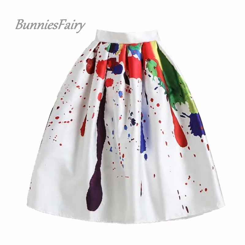 BunniesFairy Brand 2019 Spring Summer New Ladies Elegant Fashion Graffiti Print High Waist White Long Midi Skirt Holiday Wear
BunniesFairy Brand 2019 Spring Summer New Ladies Elegant Fashion Graffiti Print High Waist White Long Midi Skirt Holiday Wear