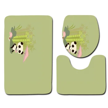 Honlaker Cartoon Panda Series Bathroom Bath Mat Set Shower Room Decoration Toilet Cover Bath Rugs Mats 3Pcs
Honlaker Cartoon Panda Series Bathroom Bath Mat Set Shower Room Decoration Toilet Cover Bath Rugs Mats 3Pcs