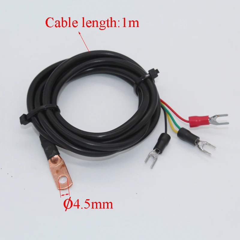 PT100 Thermal resistance with terminal 1m sensor wire PT100 temperature sensor
PT100 Thermal resistance with terminal 1m sensor wire PT100 temperature sensor