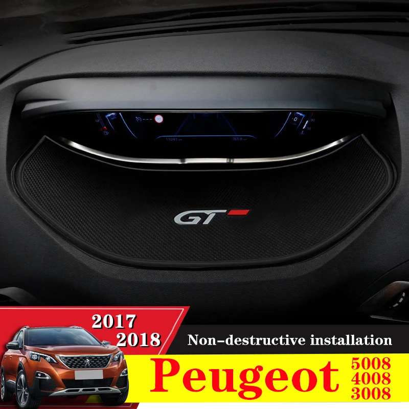 1PCS Car styling Accessories Display Anti-Skid Meter Mats Pad For Peugeot 3008 GT 2016 2017 2018 / 5008 GT 2017
1PCS Car styling Accessories Display Anti-Skid Meter Mats Pad For Peugeot 3008 GT 2016 2017 2018 / 5008 GT 2017