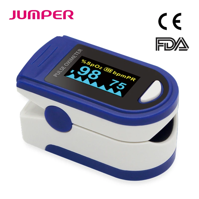 Fingertip Pulse Oximeter Rate OLED Display Portable Pulse Rate SpO2 Measuring Health Care Oxygen Alarm setting CE FDA JPD-500C
Fingertip Pulse Oximeter Rate OLED Display Portable Pulse Rate SpO2 Measuring Health Care Oxygen Alarm setting CE FDA JPD-500C