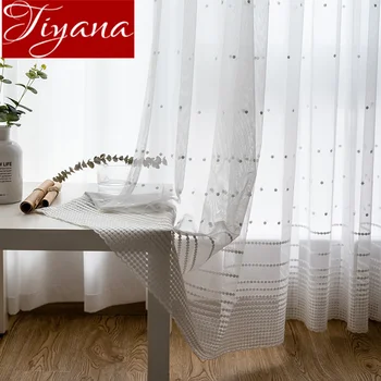 White Dot Curtain Sheer Fabric for Living Room Embrodery Tulle Drape Kitchen Window Bedroom Rideau Blinds Panel M092#30
White Dot Curtain Sheer Fabric for Living Room Embrodery Tulle Drape Kitchen Window Bedroom Rideau Blinds Panel M092#30