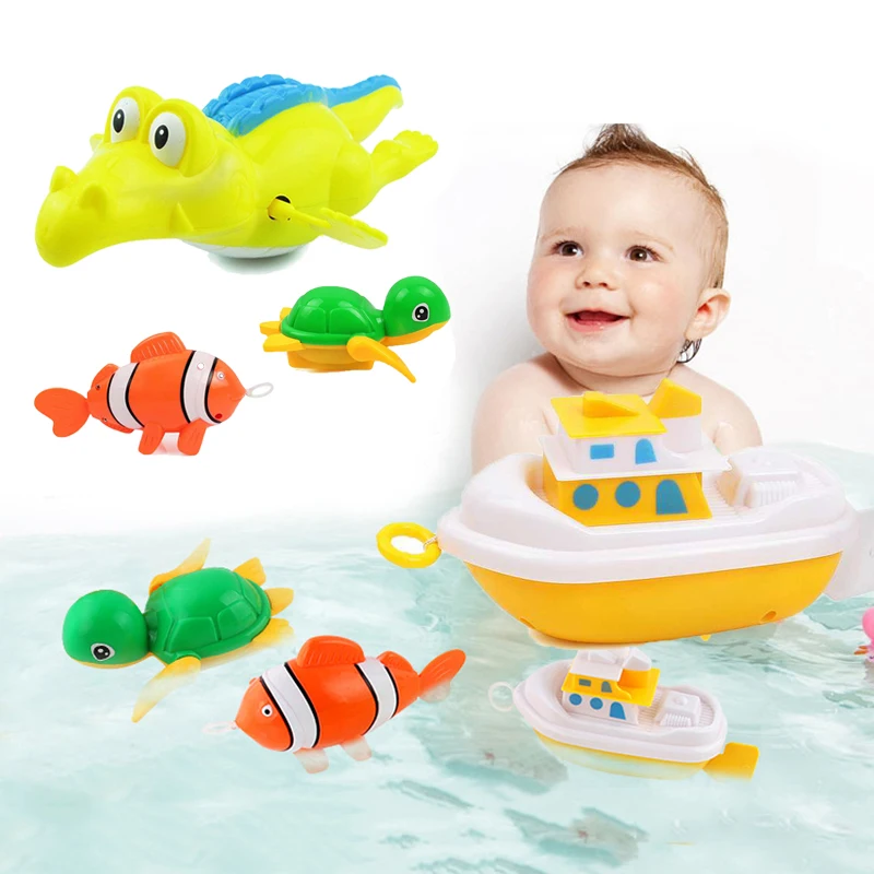 Baby Bath Toys For Children Cartoon Turtle Fish Kids Bath Pull Toys Toddler Beach Swiming Water Toy Shower Toys Gift
Baby Bath Toys For Children Cartoon Turtle Fish Kids Bath Pull Toys Toddler Beach Swiming Water Toy Shower Toys Gift