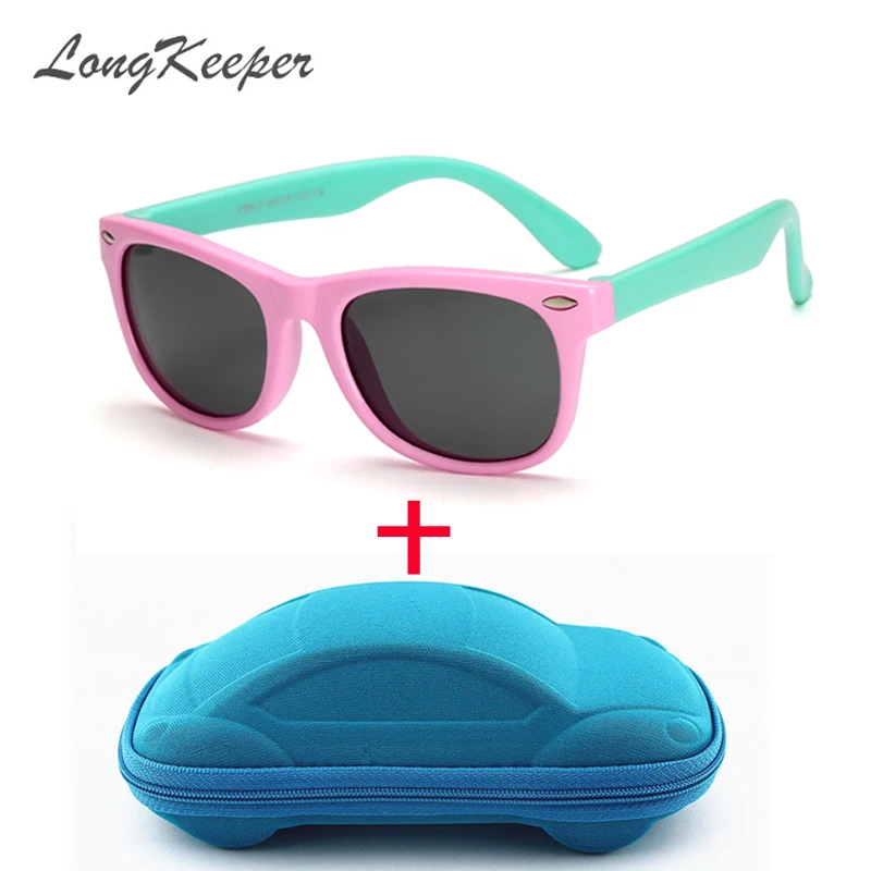 LongKeeper Flexible Kids Sunglasses Polarized Child Safety Sun Glasses UV400 Eyewears Gift For Infant Children Baby With Case
LongKeeper Flexible Kids Sunglasses Polarized Child Safety Sun Glasses UV400 Eyewears Gift For Infant Children Baby With Case