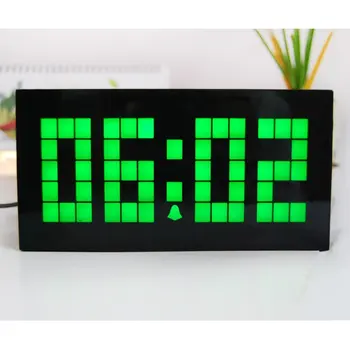 Desktop LED Clock Digital Calendar Temperature Alarm Clock Bedroom Backlight Clock Kitchen Decor Wall Clock 
Desktop LED Clock Digital Calendar Temperature Alarm Clock Bedroom Backlight Clock Kitchen Decor Wall Clock