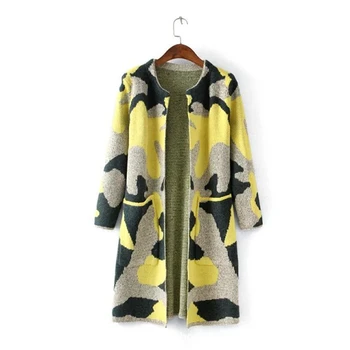 2017 Autumn Winter New Loose Slim Camouflage Print Knitted Women Long Thick Cardigan Knitwear Coat Jumper Sweater Jacket Tops
2017 Autumn Winter New Loose Slim Camouflage Print Knitted Women Long Thick Cardigan Knitwear Coat Jumper Sweater Jacket Tops
