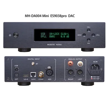 L.K.S Audio MH-DA004Mini ES9038pro Flagship Audio Decoder Bluetooth/AES/coaxial/optical/USB/single-ended I2S/balanced I2S input 
L.K.S Audio MH-DA004Mini ES9038pro Flagship Audio Decoder Bluetooth/AES/coaxial/optical/USB/single-ended I2S/balanced I2S input