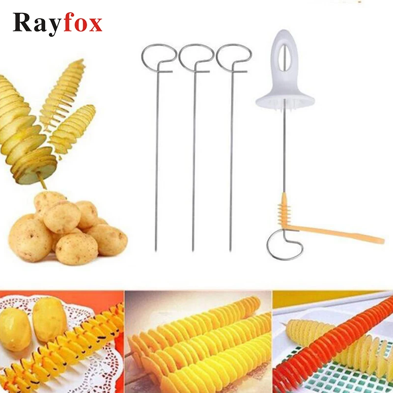 1 Set Kitchen Accessories Potato Spiral Cutter Slicer Potato Chips Making Twist Shredder Stainless Steel Kitchen Gadgets Tools
1 Set Kitchen Accessories Potato Spiral Cutter Slicer Potato Chips Making Twist Shredder Stainless Steel Kitchen Gadgets Tools