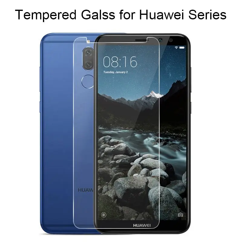 9H Tempered Glass For Huawei Mate 20 Lite Screen Protector For Huawei Mate 20 10 Lite 20 Pro Y5 Prime 2018 2.5D Protective Film (2)