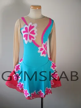 2018 Graceful Flower Figure Skating Dress Women's Girl's Customized Ice Skating Dress Long-sleeved Gymnastics Costume 5510
2018 Graceful Flower Figure Skating Dress Women's Girl's Customized Ice Skating Dress Long-sleeved Gymnastics Costume 5510
