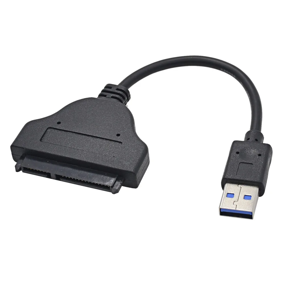 CHIPAL 2018 High Speed USB 3.0 to SATA 22Pin Converter Adapter Cable for 2.5 Inch SATA iii SSD HDD Hard Disk Driver
CHIPAL 2018 High Speed USB 3.0 to SATA 22Pin Converter Adapter Cable for 2.5 Inch SATA iii SSD HDD Hard Disk Driver