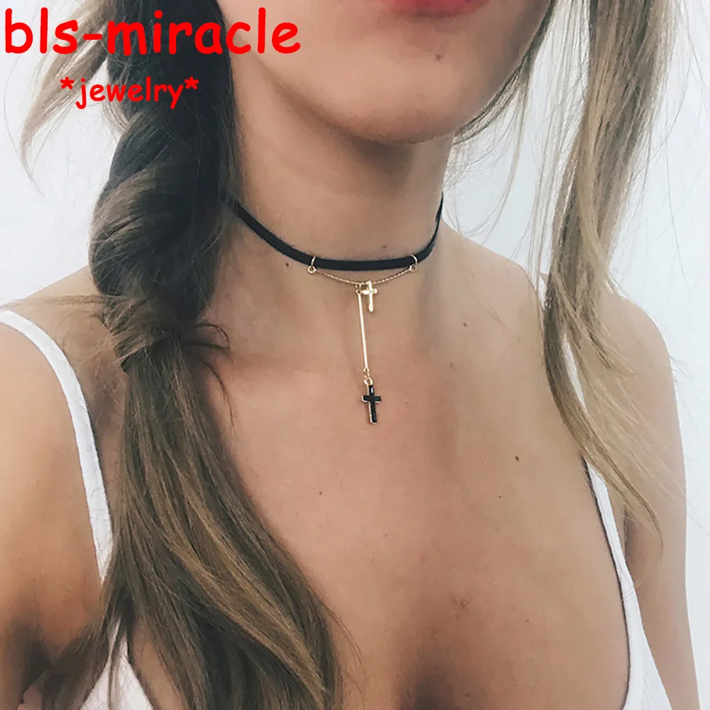 Bls-miracle Gold Color Cross Pendant Necklaces For Woman Alloy Pendant Multi-layer Long Necklace Bijoux Jewelry Wholesale N395
Bls-miracle Gold Color Cross Pendant Necklaces For Woman Alloy Pendant Multi-layer Long Necklace Bijoux Jewelry Wholesale N395