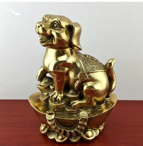 Коллекция изобразительное мастерство латунь Богатство Собака ремесла статуя
Коллекция изобразительное мастерство латунь Богатство Собака ремесла статуя