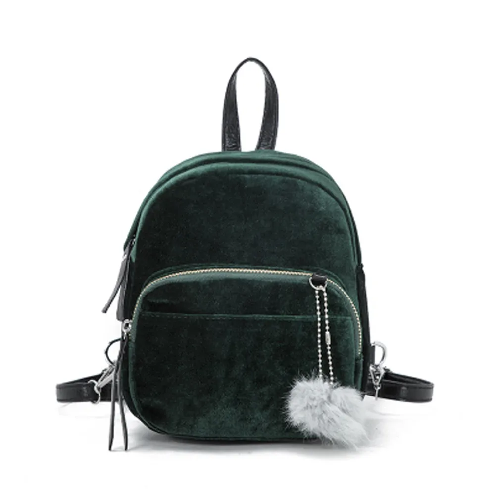 female backpack Mini Fur Ball Backpack Fashion Shoulder Bag Solid Women Girls Travel School Bags Fashion small backpack
female backpack Mini Fur Ball Backpack Fashion Shoulder Bag Solid Women Girls Travel School Bags Fashion small backpack