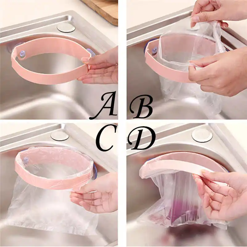 New listing Creative Power Plastic Suction Cup Garbage Bag Kitchen Clip Garbage Storage Rack Wall Mounted Bracket Storage Rack P
New listing Creative Power Plastic Suction Cup Garbage Bag Kitchen Clip Garbage Storage Rack Wall Mounted Bracket Storage Rack P