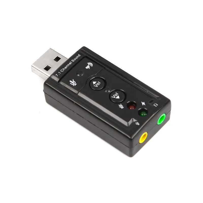 USB Audio sound card Adapter Virtual 7.1ch USB2.0 3D Virtual 12Mbps Mic Speaker Audio Headset Microphone 3.5mm Converter
USB Audio sound card Adapter Virtual 7.1ch USB2.0 3D Virtual 12Mbps Mic Speaker Audio Headset Microphone 3.5mm Converter