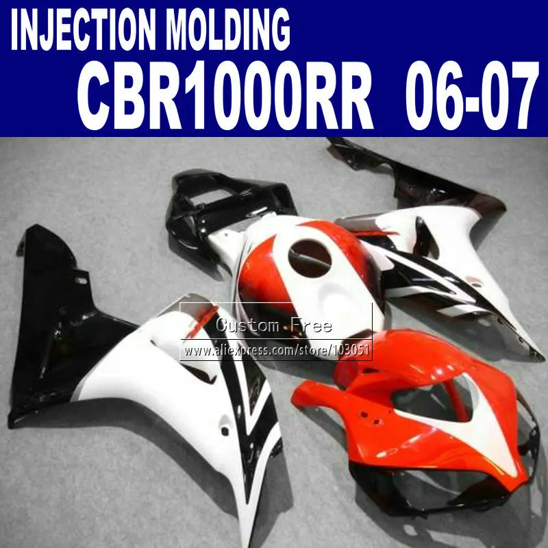 Custom Injection motorcycle fairings kit for 2006 2007 CBR1000RR CBR 1000 RR 06 07 CBR 1000RR white red fairing bodykits
Custom Injection motorcycle fairings kit for 2006 2007 CBR1000RR CBR 1000 RR 06 07 CBR 1000RR white red fairing bodykits
