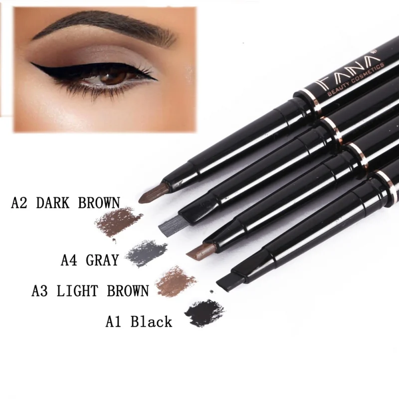 24 Hours Long-lasting Eyebrow Pencil Soft And Smooth Fashion Eyebrow pencil Makeup Double-headed Rotating chopper pen pencil
24 Hours Long-lasting Eyebrow Pencil Soft And Smooth Fashion Eyebrow pencil Makeup Double-headed Rotating chopper pen pencil