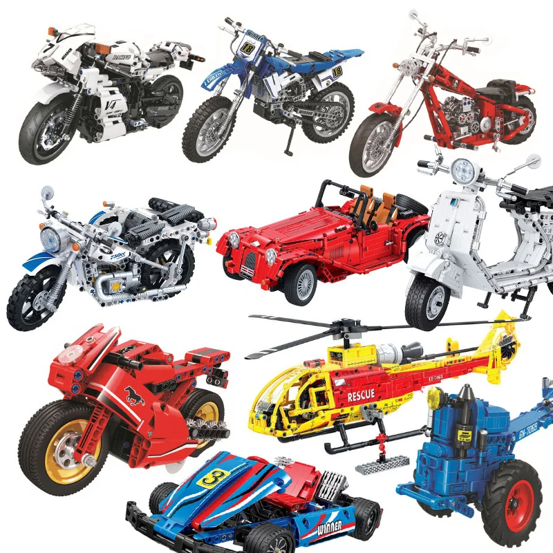 Technic Motorcycle Moto Building Blocks Sets Bricks Model Kids Classic Toys For Children Gifts Compatible With Legoings City Car
Technic Motorcycle Moto Building Blocks Sets Bricks Model Kids Classic Toys For Children Gifts Compatible With Legoings City Car