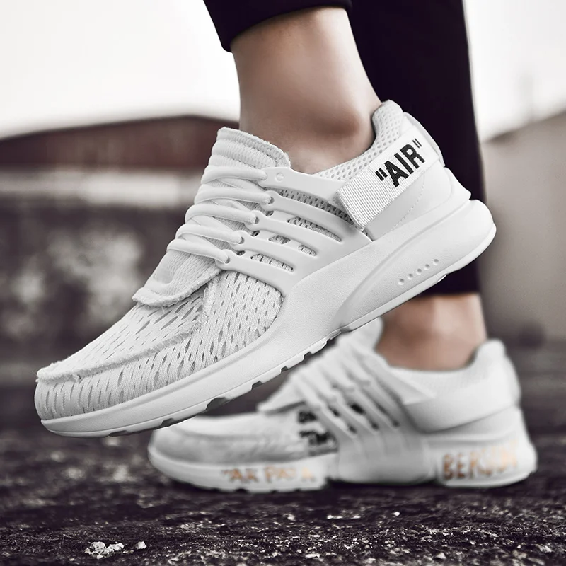 2019 Summer Breathable Mesh Men Shoes Casual Lightweight Male Trainers White Platform Sneakers Fashion Walking Lace Up Footwear
2019 Summer Breathable Mesh Men Shoes Casual Lightweight Male Trainers White Platform Sneakers Fashion Walking Lace Up Footwear