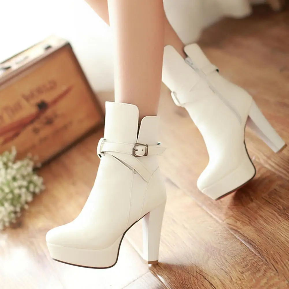 Lapolaka 2018 wholesale plus size 34-43 women's high heels winter Boots Shoes add plush platform ankle Boots shoes woman
Lapolaka 2018 wholesale plus size 34-43 women's high heels winter Boots Shoes add plush platform ankle Boots shoes woman