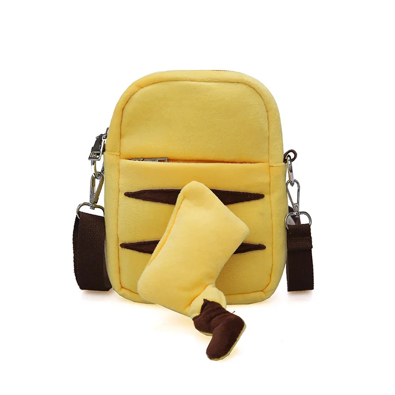 Cute Cartoon Pokemon Pikachu Plush Small Bag Japanese Pocket Monsters Funny Shoulder Bag Girls Casual Purse Women Phone Handbag
Cute Cartoon Pokemon Pikachu Plush Small Bag Japanese Pocket Monsters Funny Shoulder Bag Girls Casual Purse Women Phone Handbag