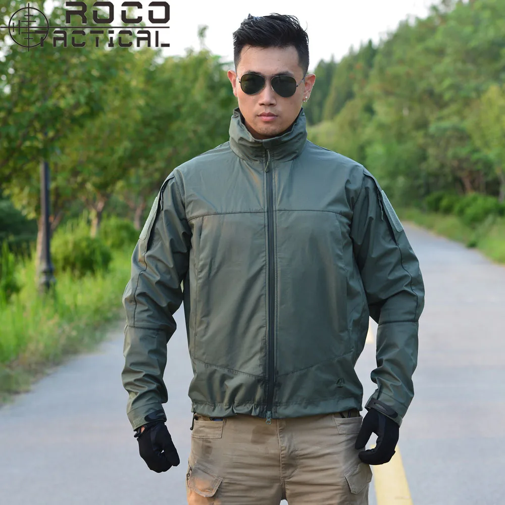 ROCOTACTICAL Mens Lightweight Waterproof Tactical Jacket OPS Soft Shell Jacket Military Hooded Army Camping Hiking Jacket
ROCOTACTICAL Mens Lightweight Waterproof Tactical Jacket OPS Soft Shell Jacket Military Hooded Army Camping Hiking Jacket