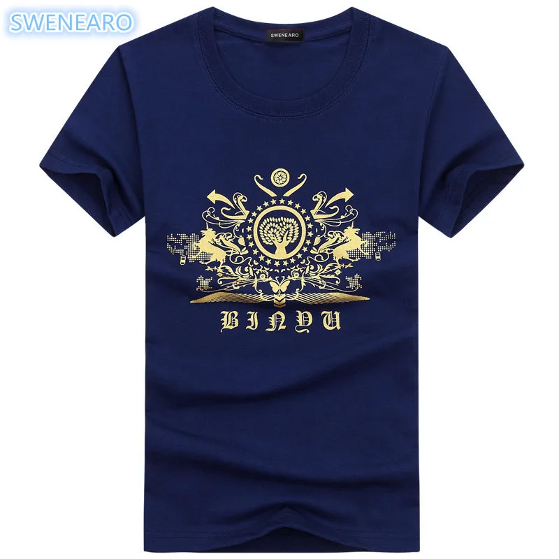 SWENEARO New Fashion Costumes Print Round Collar Men's Short Sleeve Shirt Cotton Men's T-Shirt Casual Men's T-Shirt men's shirt
SWENEARO New Fashion Costumes Print Round Collar Men's Short Sleeve Shirt Cotton Men's T-Shirt Casual Men's T-Shirt men's shirt
