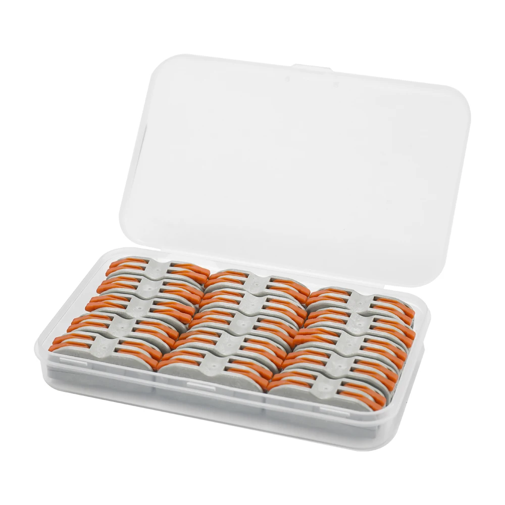 15pcs 4-Way Connector Reusable Spring Lever Flame Retardant Cable Connector Box Set Universal Connector Wholesal
15pcs 4-Way Connector Reusable Spring Lever Flame Retardant Cable Connector Box Set Universal Connector Wholesal