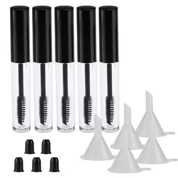 5pc 10ml Empty Mascara Tube With Eyelash Wand 5pc Funnel And Transfer Pipettes Set For Castor Oil DIY Mascara Container With Cap
5pc 10ml Empty Mascara Tube With Eyelash Wand 5pc Funnel And Transfer Pipettes Set For Castor Oil DIY Mascara Container With Cap