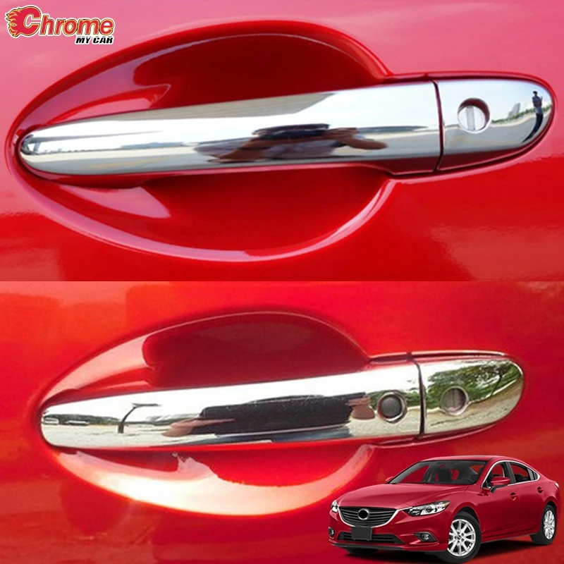 For Mazda 6 Atenza GJ 2013 2014 2015 2016 2017 Chrome Door Handle Catch Cover Trim Molding Decoration Accessories Car Styling
For Mazda 6 Atenza GJ 2013 2014 2015 2016 2017 Chrome Door Handle Catch Cover Trim Molding Decoration Accessories Car Styling