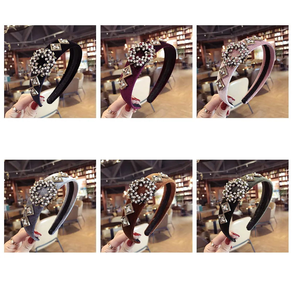 2019 Ladies Fashion Hair Accessorie Diamond Wide-brimmed Non-slip Headbands Retro Hair Accessorie Flashing Headbands
2019 Ladies Fashion Hair Accessorie Diamond Wide-brimmed Non-slip Headbands Retro Hair Accessorie Flashing Headbands