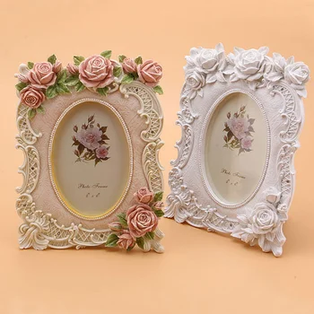 Rustic solid color vintage rose home resin photo frame fashion resin desktop photo frame
Rustic solid color vintage rose home resin photo frame fashion resin desktop photo frame