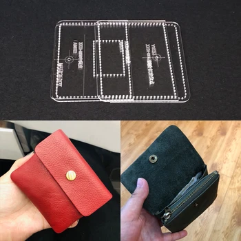 1set DIY Acrylic Leather Template Home Handwork Leathercraft Sewing Pattern Tools Accessory Card Holder Coin Bag 110x100x10mm
1set DIY Acrylic Leather Template Home Handwork Leathercraft Sewing Pattern Tools Accessory Card Holder Coin Bag 110x100x10mm