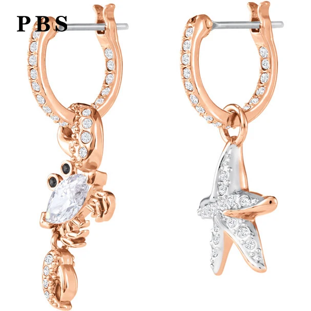 PBS High Quality 1:1 Exquisite Swa Jewelry Crab Earrings Logo Gifts Preferred Free Package Manufacturers Wholesale
PBS High Quality 1:1 Exquisite Swa Jewelry Crab Earrings Logo Gifts Preferred Free Package Manufacturers Wholesale