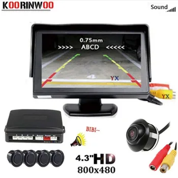 Koorinwoo Car Detector Reversing Radar display parking sensors HD 360 degree Fisheye reverse backup camera rotato night vision
Koorinwoo Car Detector Reversing Radar display parking sensors HD 360 degree Fisheye reverse backup camera rotato night vision