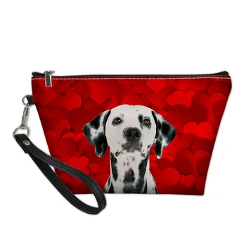 THIKIN Women Cosmetic Bag for Make Up Lovely Animals Pattern Dogs Personalized Custom for Ladies Travel Carrying Case
THIKIN Women Cosmetic Bag for Make Up Lovely Animals Pattern Dogs Personalized Custom for Ladies Travel Carrying Case