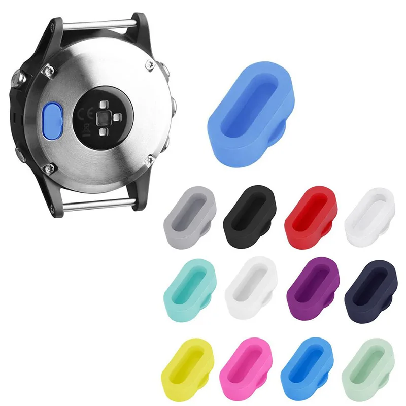 12pcs/lot 12 Color Silicone Smart Watch Charger Port Cover Protector Anti Dust Plug For Garmin Fenix 5/5S/5X Charging Port Case
12pcs/lot 12 Color Silicone Smart Watch Charger Port Cover Protector Anti Dust Plug For Garmin Fenix 5/5S/5X Charging Port Case