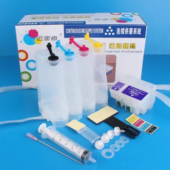 Universal 4Color Continuous Ink Supply System CISS Kit with Full Accessaries Ink Tank For EPSON ME1 ME1+ ME100 Printer
Universal 4Color Continuous Ink Supply System CISS Kit with Full Accessaries Ink Tank For EPSON ME1 ME1+ ME100 Printer