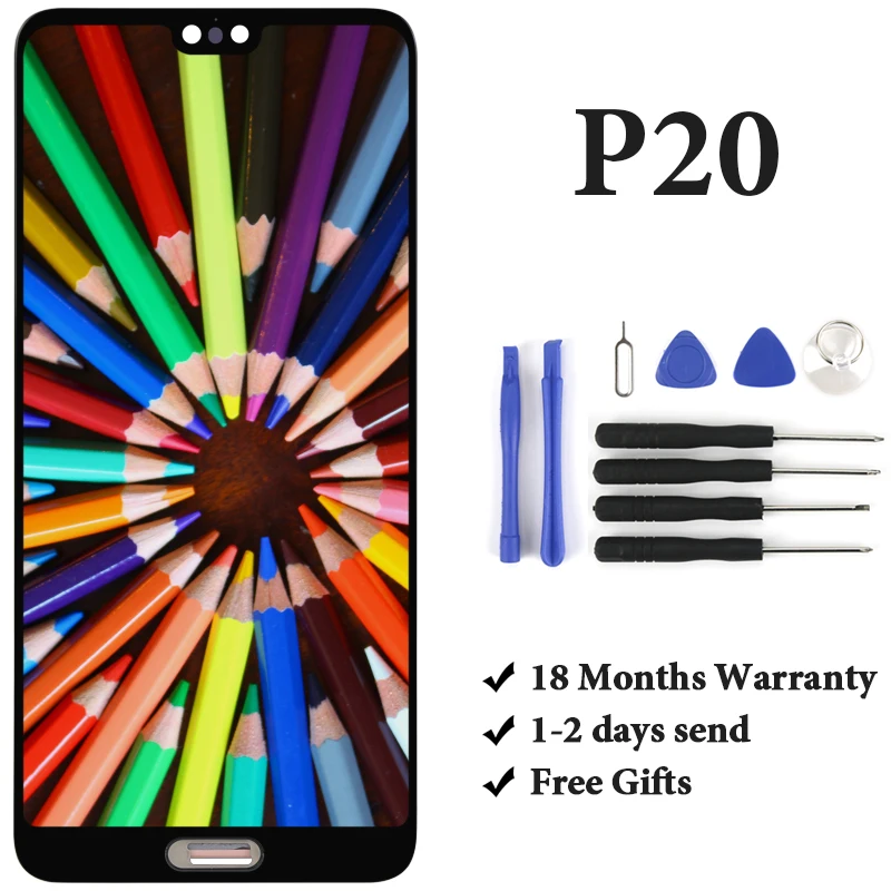 Good quality with warranty For P20 EML-AL00 lcd display For mobile phone lcd screen replacement assembly working good
Good quality with warranty For P20 EML-AL00 lcd display For mobile phone lcd screen replacement assembly working good
