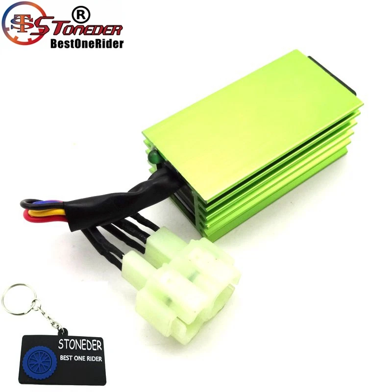 STONEDER Green Racing 6 Pin AC Ignition CDI Box For GY6 50cc 70 90cc 110cc 125cc 150cc Engine Moped ATV Quad Buggy Scooter
STONEDER Green Racing 6 Pin AC Ignition CDI Box For GY6 50cc 70 90cc 110cc 125cc 150cc Engine Moped ATV Quad Buggy Scooter
