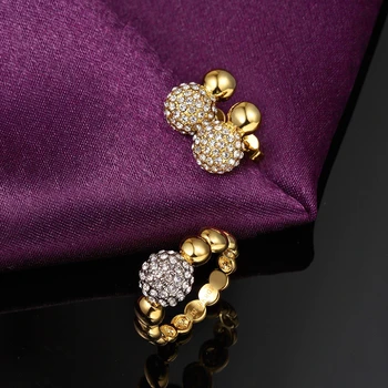 Otogo Transing New Big Sale Wedding Jewelry Sets Rhinestone for Women Gold Color Ring and Earring Set Bijouterie Aretes S395-B
Otogo Transing New Big Sale Wedding Jewelry Sets Rhinestone for Women Gold Color Ring and Earring Set Bijouterie Aretes S395-B