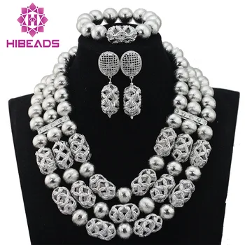Fashion Silver African Beads Jewelry Set Indian Bridal Statement Costume Jewelry Set for Women Free Shipping WD581
Fashion Silver African Beads Jewelry Set Indian Bridal Statement Costume Jewelry Set for Women Free Shipping WD581
