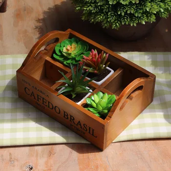 Creative Wood Decoration Portable Household Debris Storage Boxes Desktop Storage Sorting Box Fashion Succulent Organizers Gift
Creative Wood Decoration Portable Household Debris Storage Boxes Desktop Storage Sorting Box Fashion Succulent Organizers Gift