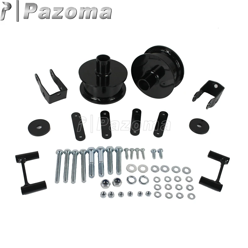 Steel Black 2.5" Front and Rear Full Suspension Spacer Leveling Lift Kit for Jeep Wrangler JK 2WD 4WD 2007-2016
Steel Black 2.5" Front and Rear Full Suspension Spacer Leveling Lift Kit for Jeep Wrangler JK 2WD 4WD 2007-2016