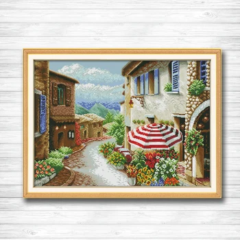 A street view scenic Europe painting dmc 14CT11CT counted cross stitch Needlework Set Embroidery kits chinese cross stitch
A street view scenic Europe painting dmc 14CT11CT counted cross stitch Needlework Set Embroidery kits chinese cross stitch