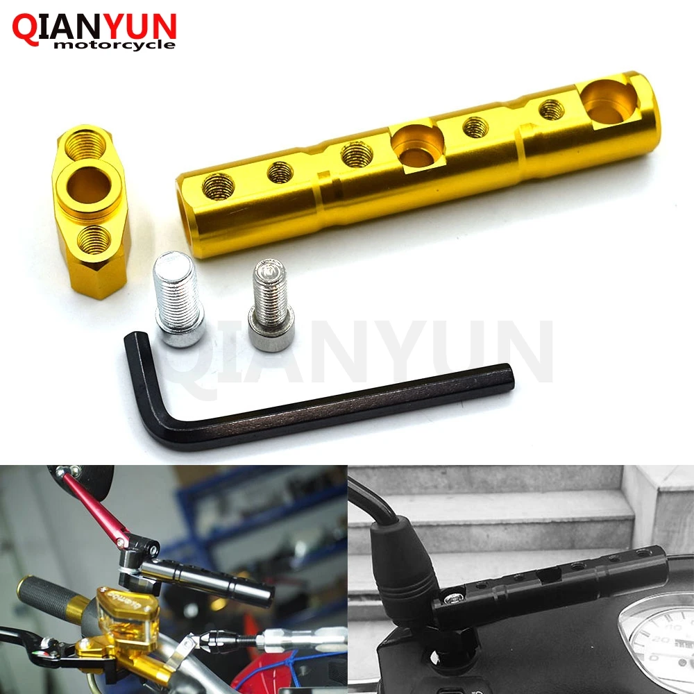 Universal motorcycle multi-function expansion headlight rearview mirror modification for Suzuki GSX1400 GSF650 GSX650F GSX1250
Universal motorcycle multi-function expansion headlight rearview mirror modification for Suzuki GSX1400 GSF650 GSX650F GSX1250