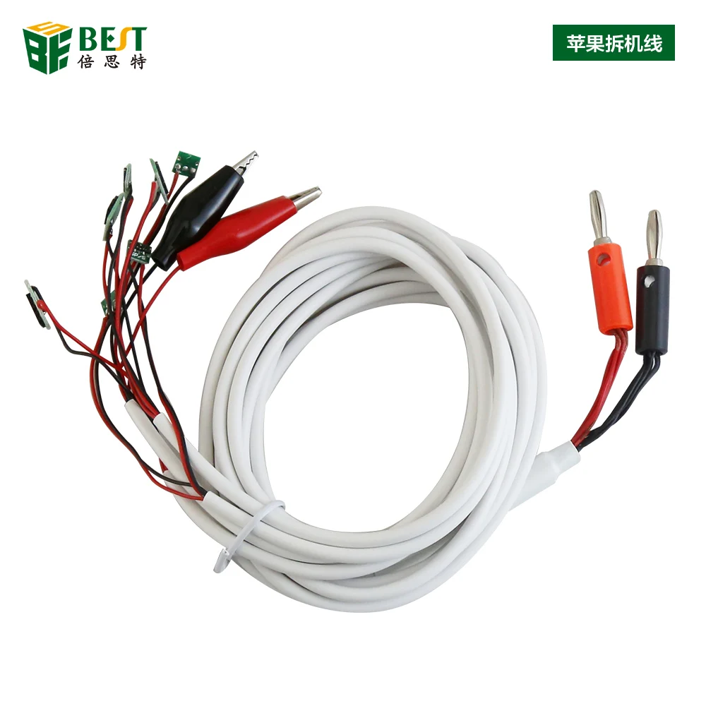 BEST 6 in 1 Professional DC Power Supply Phone Current Test Cable for iPhone XS X 8Plus 8 7Plus 7 6 Plus 5S 5 4S 4 Repair Tools
BEST 6 in 1 Professional DC Power Supply Phone Current Test Cable for iPhone XS X 8Plus 8 7Plus 7 6 Plus 5S 5 4S 4 Repair Tools