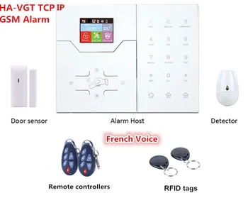 Color LCD Display French Menu RJ45 TCP IP Alarm GSM Alarm Smart Home Security Alarm System With Touch Screen Panel
Color LCD Display French Menu RJ45 TCP IP Alarm GSM Alarm Smart Home Security Alarm System With Touch Screen Panel